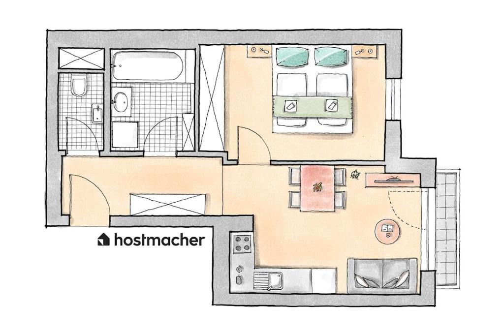 Trendy 1Br, Direct City Access By Hm Viena Exterior foto